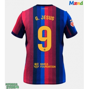 Barcelona Gabriel Jesus #9 Replika Hjemmebanetrøje 2026-27 Kortærmet